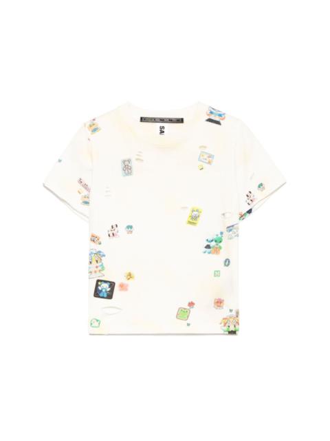 Sankuanz all-over graphic T-shirt
