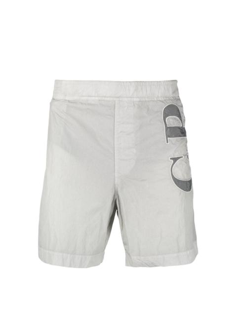 C.P. Company elasticated-waist logo-print shorts