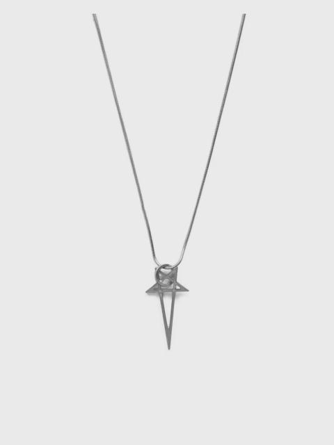 Rick Owens NECKLACE-PENTAGRAM CHARM