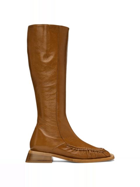 MIISTA Tan Pats Boots