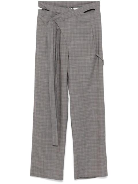 OTTOLINGER checked trousers