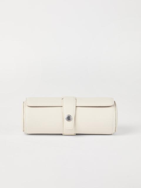 Brunello Cucinelli Fine grain calfskin watch box