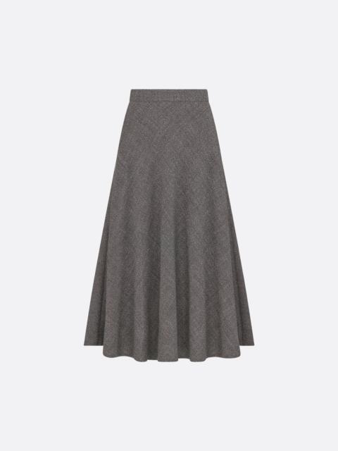 Dior Flared Mid-Length Skirt