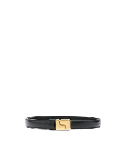 soeur Ninon logo buckle belt