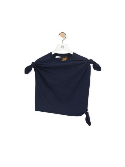 Loewe Knot top in cotton blend