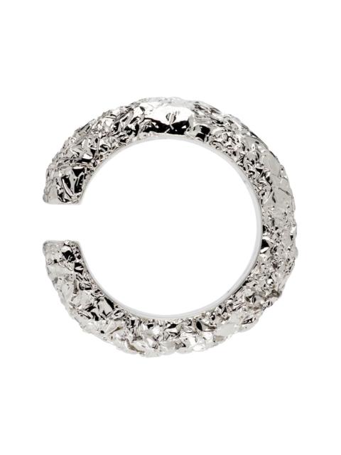 MM6 Maison Margiela 'Silver Foil' Ear Cuff