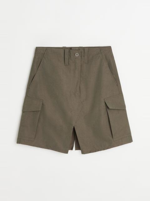 Our Legacy Cargo Skirt Pine High Twist Solaro