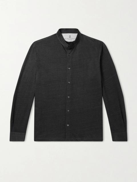 Brunello Cucinelli Linen and Cotton-Blend Shirt