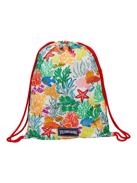 Vilebrequin Kids Backpack Fonds Marins Multicolores