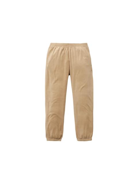 Supreme Supreme Velour Warm Up Pant Khaki