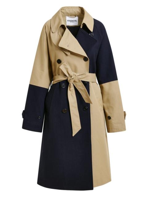 ESSENTIEL ANTWERP Just colour-block coat