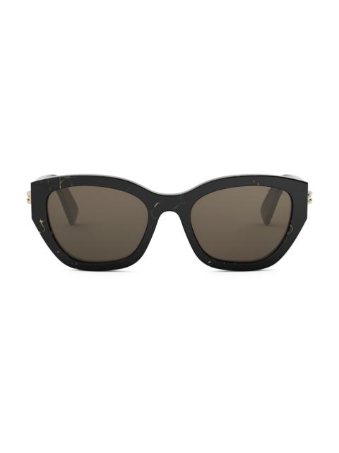 BVLGARI Women's B. Zero1 55MM Cat-Eye Sunglasses - Blackother Brown