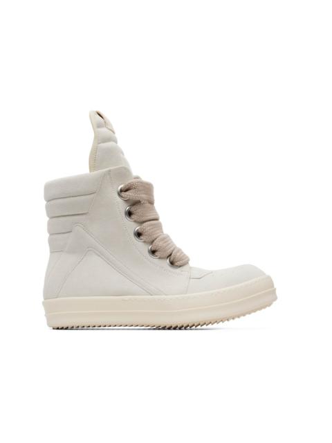 Rick Owens Off-White Tower Jumbolace Geobasket Sneakers