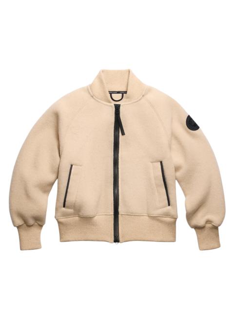 Canada Goose Women's Sierra Fleece Bomber Jacket - Light Tan