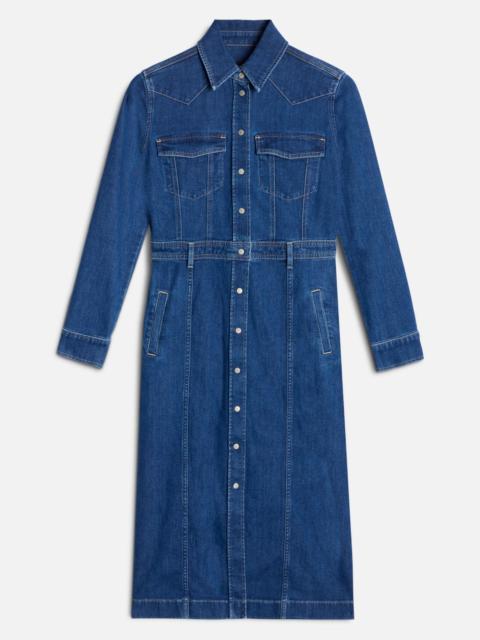 7 For All Mankind Left Hand Luxe Dress in Lolly