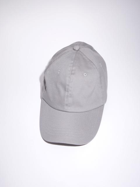 Acne Studios Cotton baseball cap - Grey/khaki