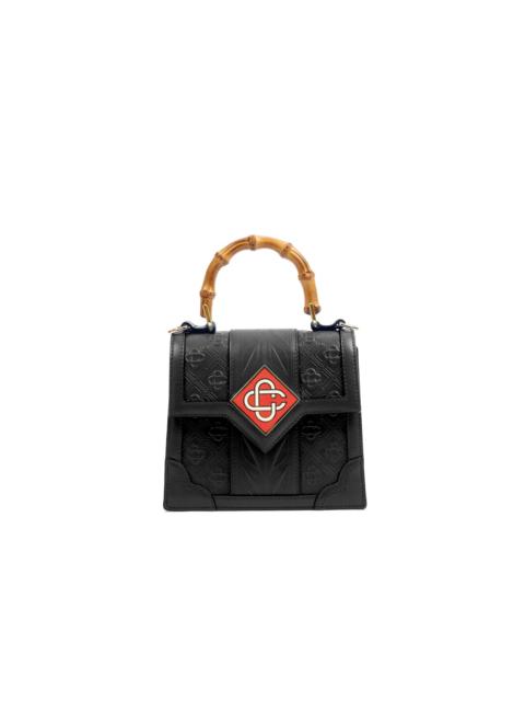 CASABLANCA Black Mini Jeanne Bag