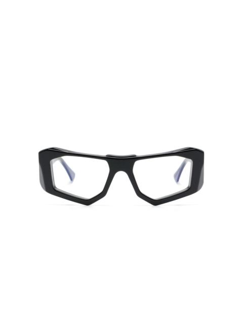 F6 rectangle-frame glasses