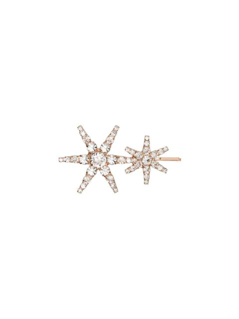 Venus Star rose gold-tone crystal hair slide