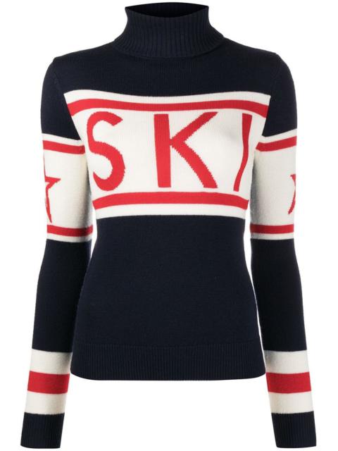 PERFECT MOMENT Schild Sweater - Navy