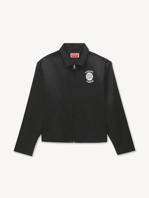 'KENZO Paris Emblem' zipped coach jacket in coated nylon