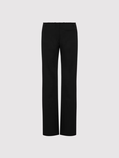 ST. AGNI Raw Edge Pants - Black