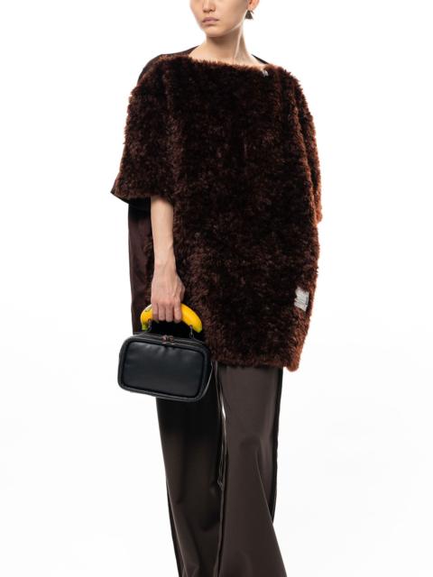 Maison MIHARAYASUHIRO Faux Fur Cropped Dress