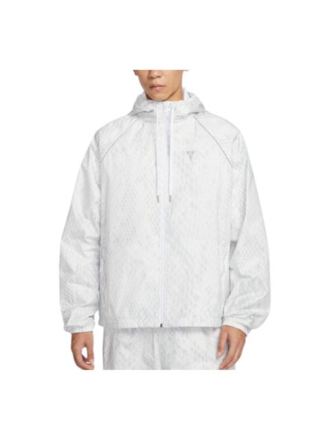 Nike Kobe Woven Jacket 'White Reflective Silver' IB2705-100
