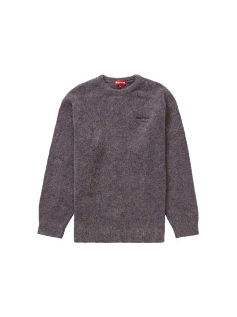 Supreme Supreme Mohair Sweater Purple Melange