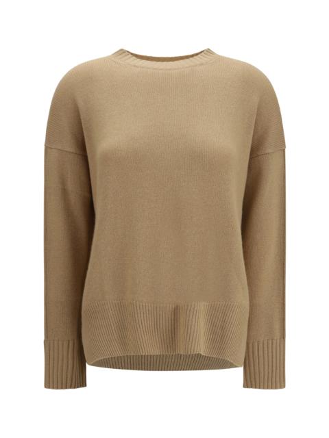 Allude Allude Cashmere Crewneck Sweater — Beige