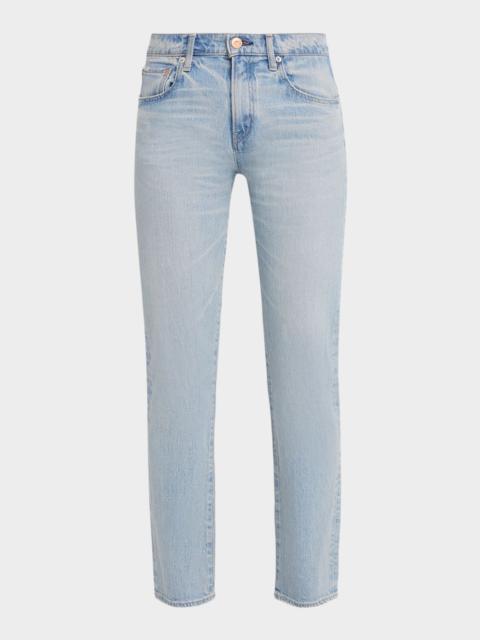 MOUSSY VINTAGE Mid-Rise Slim-Straight Jeans