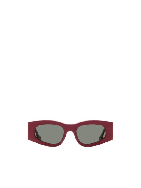 GUCCI geometric-frame sunglasses