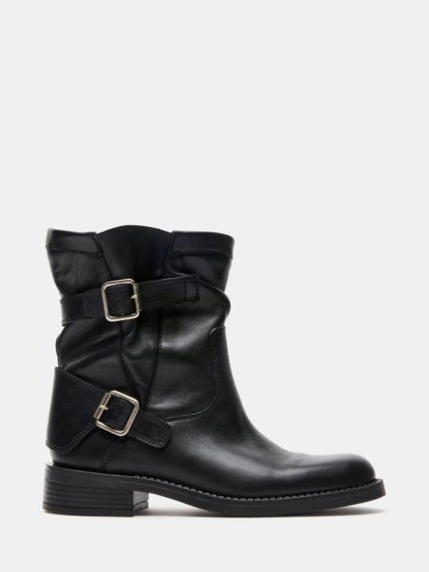 STEVE MADDEN DENIS BLACK LEATHER