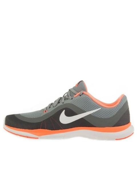 Nike (WMNS) Nike Flex Trainer 6 'Gray Orange White' 831217-009
