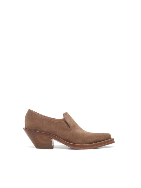 GABRIELA HEARST Jack Loafer in Dark Sand Suede