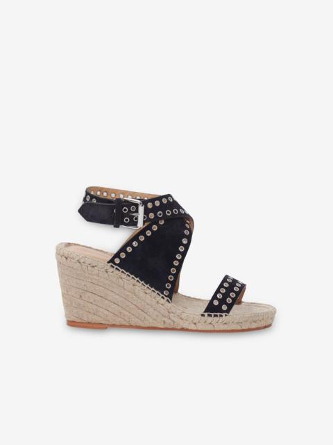 Isabel Marant IRIANE HIGH-HEEL ESPADRILLES