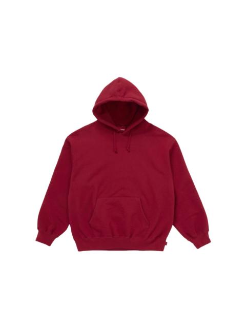 Supreme Supreme Satin Appliqué Hooded Sweatshirt (FW25) Red