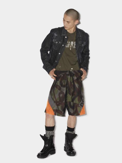 DSQUARED2 CAMO MESH SHORTS