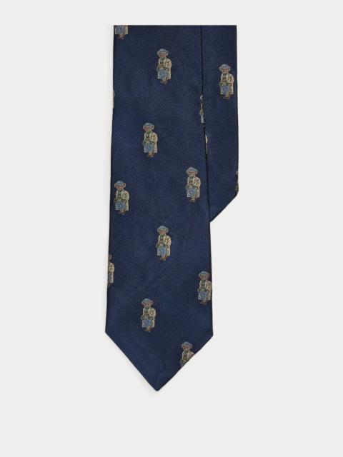 Polo Ralph Lauren Polo Bear Silk Repp Tie