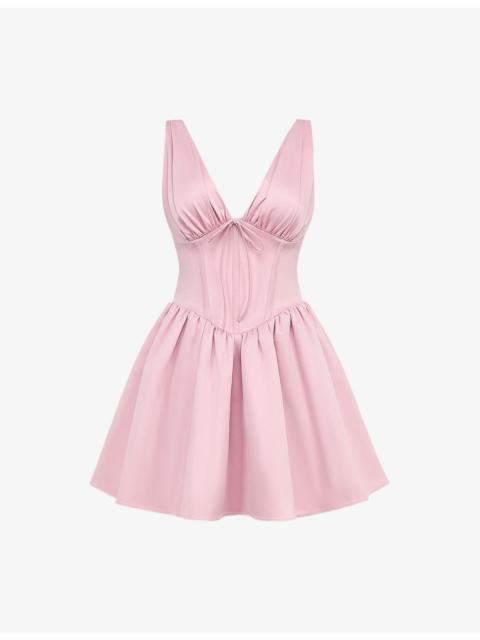 House of CB Emmeliette Satin Mini Dress