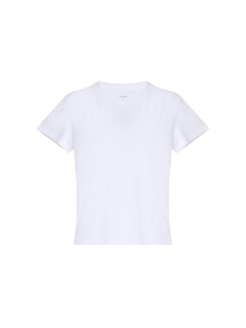 The Baby Tee white