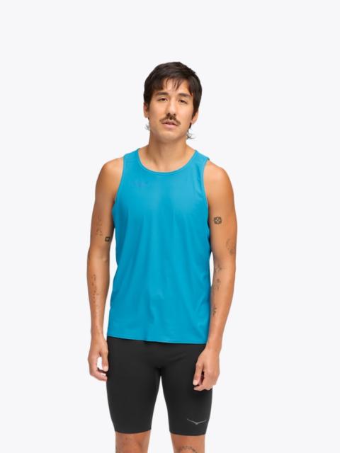 HOKA Men's Airolite Tank 2.0 Top in Hoka Blue