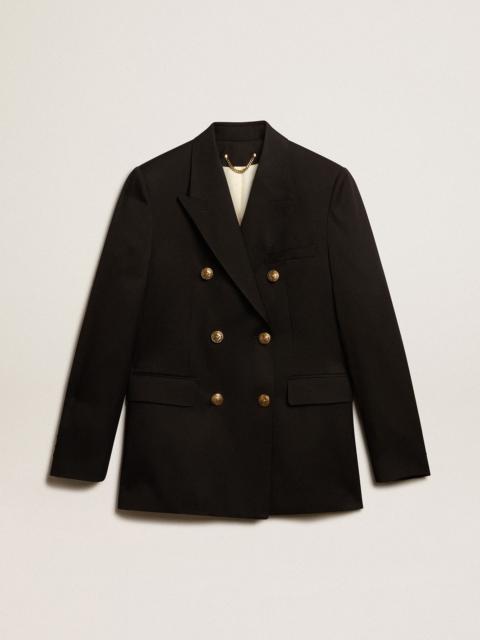 Golden Goose Women’s black double-breasted blazer