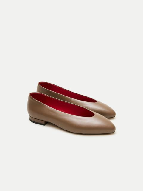 J.CREW Bea ballet flats in leather