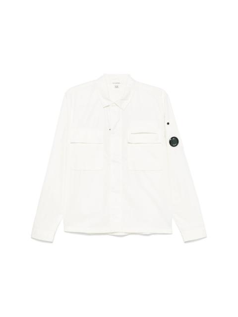C.P. Company C.P. Company Men White Oxford Shirt | luosophy