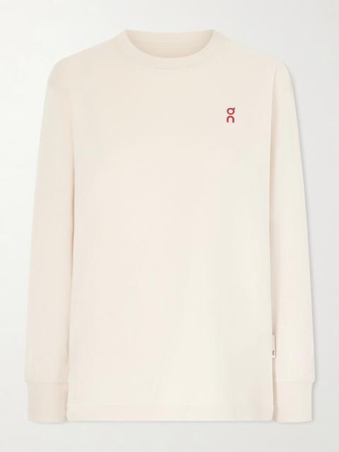 On Club Year Of The Horse Printed Cotton-jersey T-shirt