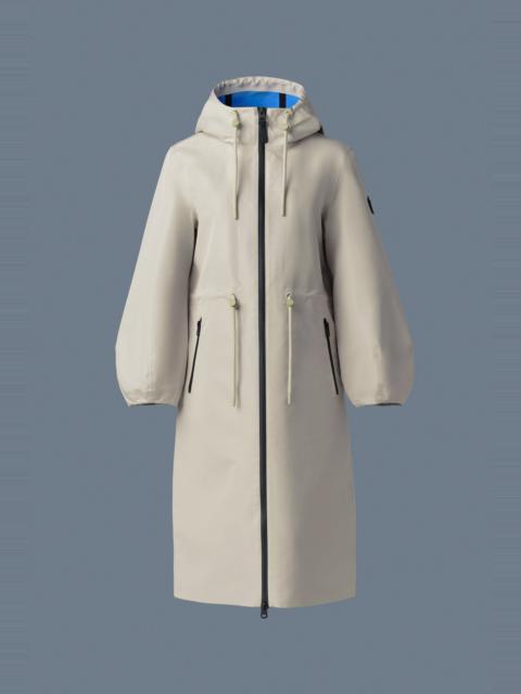 MACKAGE MEKELLE Long Recycled Technical Rain Coat