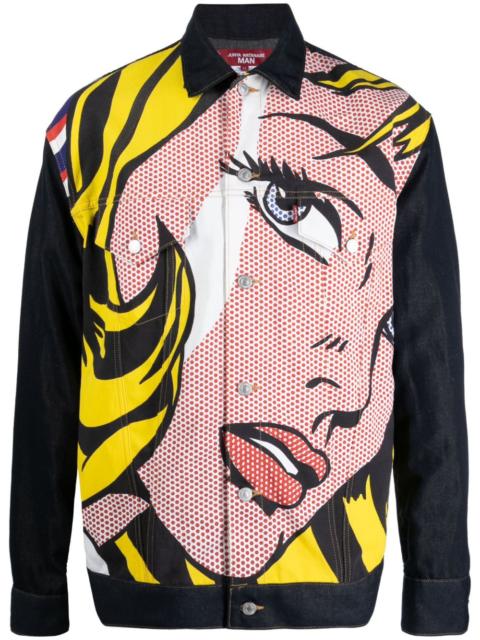 Junya Watanabe MAN Roy Lichtenstein Denim Jacket | hlorenzo