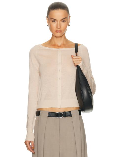 ST. AGNI Merino Wool Ballet Cardigan