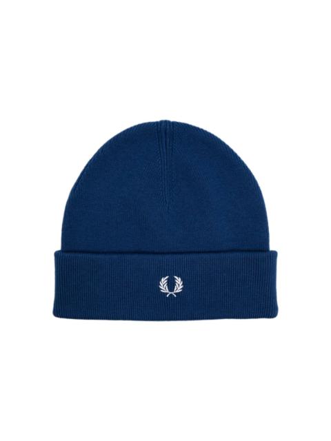 Fred Perry logo-embroidered ribbed-knit beanie